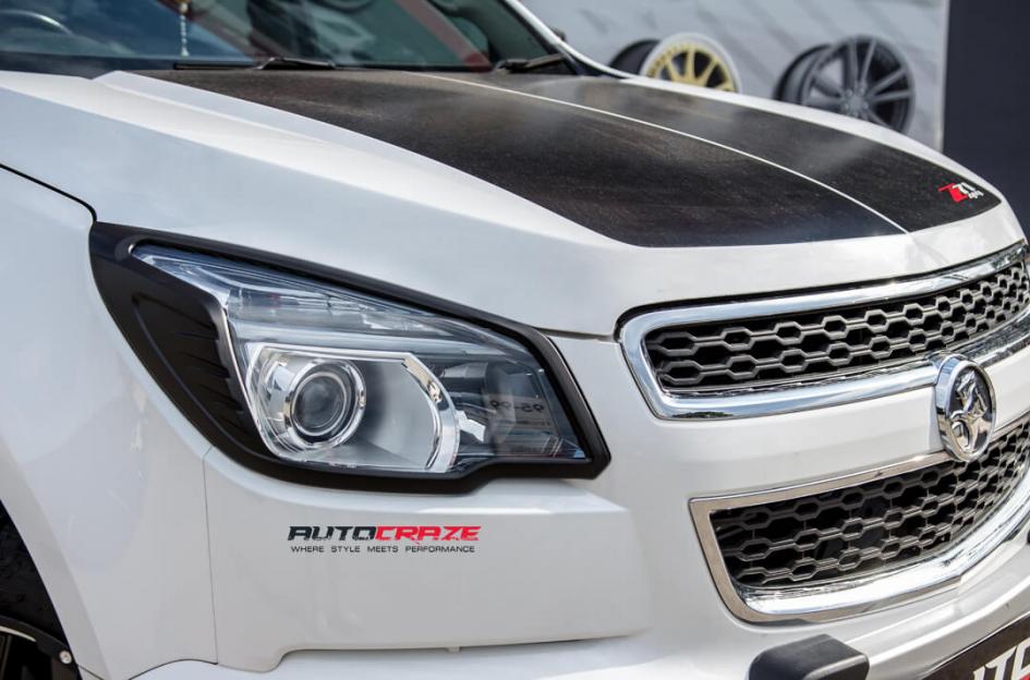 HOLDEN COLORADO GD07 MATTE BLACK MILLED
